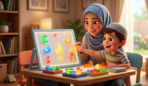 علاج صعوبة النطق بالقرآن للأطفال عبر القاعدة النورانية