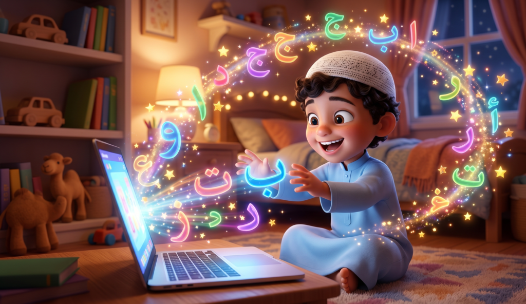 تعليم القاعدة النورانية للأطفال تفاعليا