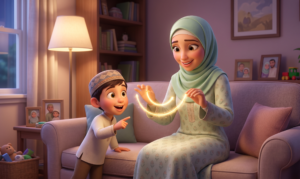 التلميح البصري لمراجعة الحروف مع الأطفال
