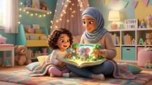استخدام القصص التفاعلية من أجل تسهيل تحفيظ القرآن للأطفال في سن مبكرة