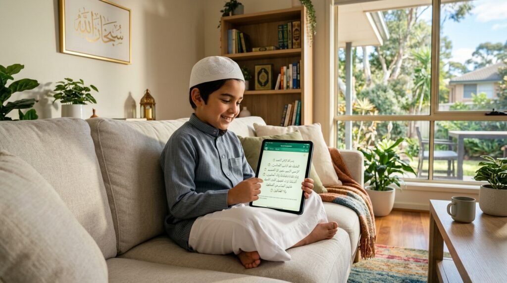 دروس قرآن اون لاين للأطفال في أستراليا - تعليم القرآن للأطفال.