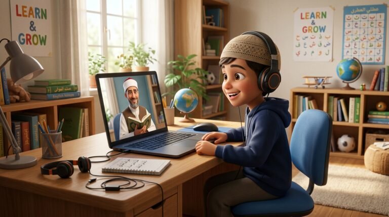 دروس قرآن اون لاين للأطفال: الدليل الكامل لاختيار المعلم المناسب