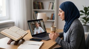 تسميع القرآن مع معلم لتقييم الحفظ