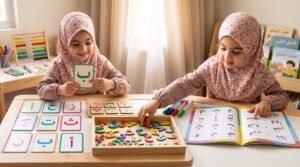 تثبيت الحروف العربية عند الطفل
