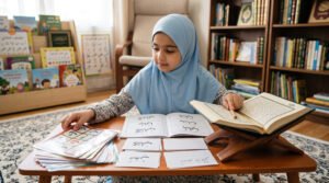 انتقال الطفل من الحروف إلى قراءة القرآن