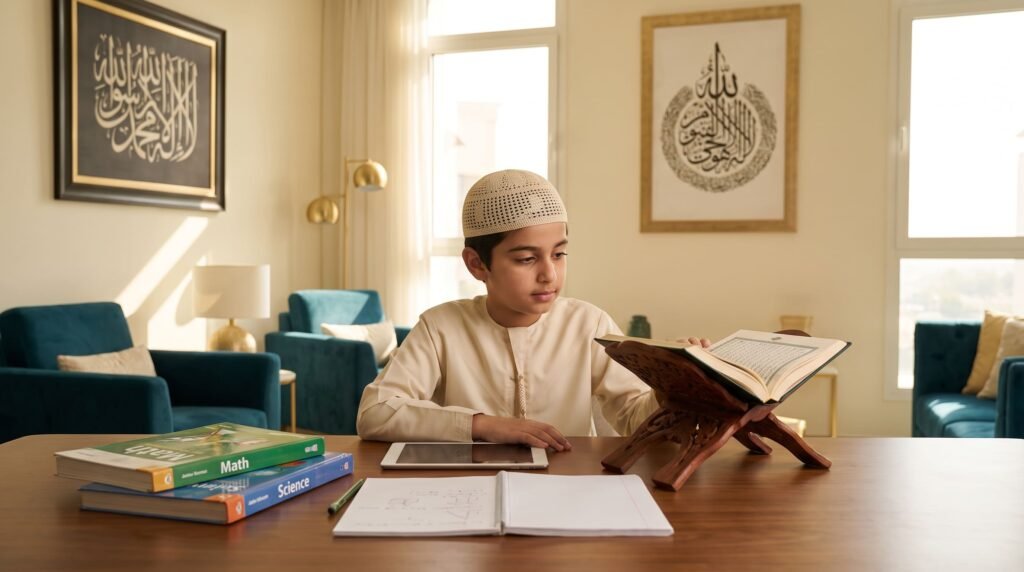 حفظ القرآن مع الدراسة للأطفال بخطة مرنة