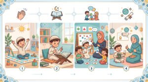تقسيم حصة القرآن لتحسين تركيز الطفل