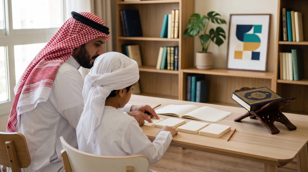 القاعدة النورانية الدرس الأول لتأسيس الطفل في الحروف العربية