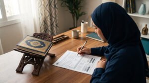 مراجعة نتيجة اختبار التجويد وتحديد الموضوعات التي تحتاج إلى تدريب