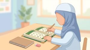 Noorani Qaida Lesson 1 Arabic alphabet practice