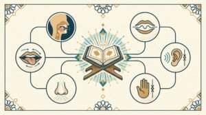 Tajweed rules for beginners shown as a simple learning map