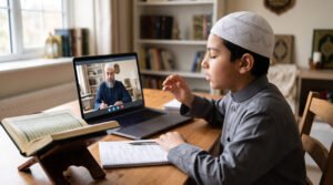 online Hifz class with Quran teacher