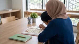 Noorani Qaida Lesson 1 Arabic letter recognition with a teacher