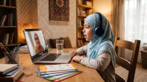 Practising Tanween with a Quran teacher